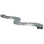 Bachmann - Kabelführung für Gehäuse/Schränke Kabelschlange Flex II 930.021 silber