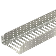 OBO Bettermann - Kabelrinne MKSM gelocht MKSM 130 A2 m. Schnellverbindung − 3 Meter