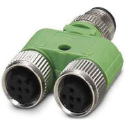 Phoenix Contact - Sensor-Aktor-Adapter Y-Verteiler/Verbinder SAC-5P #1683468 M12Y/2xM12FS VP − 5 Stück