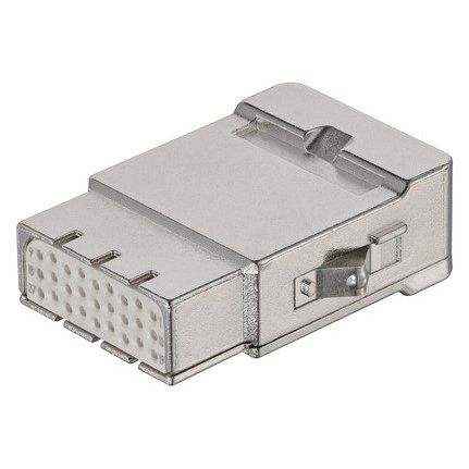 Harting - Kontakteinsatz für Rechtecksteckverbinder Einzelmodul Han High 09140273114 Density Shielded
