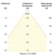 EVN Lichttechnik - Downlight/Strahler/Flutlicht LED-Downlight L54D151325 CCT Switch