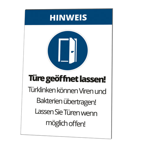 Cimco Werkzeuge - Warn-/Hinweisschild Warntafel 182816 Türe geöffnet lassen