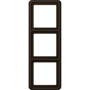 Jung - Abdeckrahmen Rahmen 3-fach br CD 583 BR waage/senkrecht