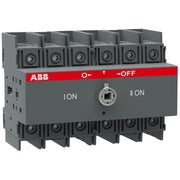 ABB Stotz S&J - Lasttrennschalter Lastumschalter OT100F3C 0A o. Griff u. Welle