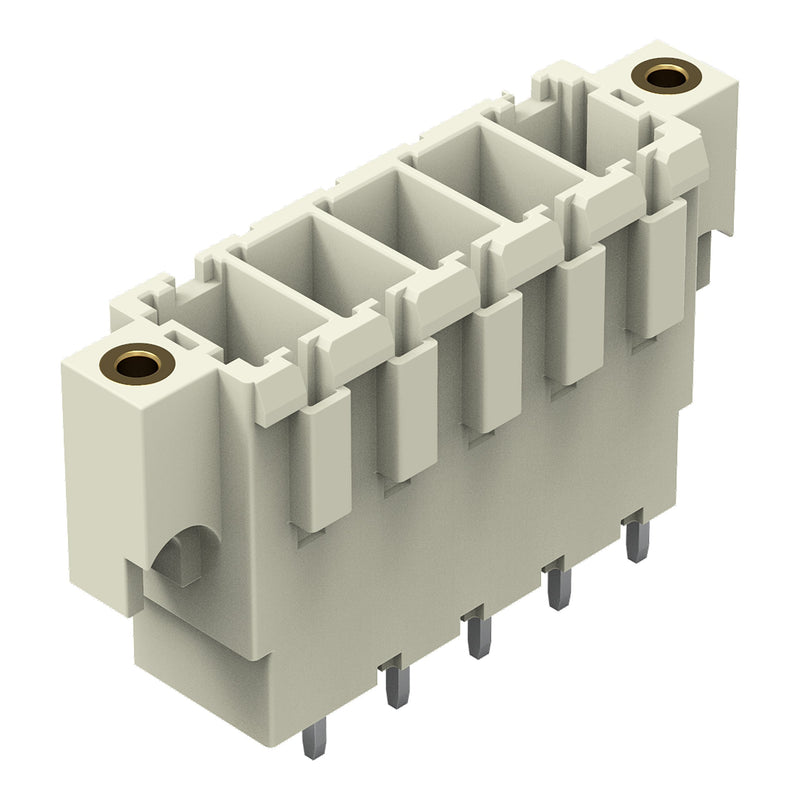 WAGO - Leiterplattensteckverbinder THT-Stiftleiste 831-3605/108-000 1,0x1,2mm,gerade,lgr − 24 Stück
