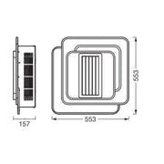 Ledvance - Decken - /Wandleuchte LED - Leuchte Ceili #4099854397677 CCT