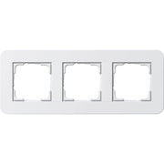 Gira - Abdeckrahmen 3fach 0213410 Reinweiß/Reinweiß