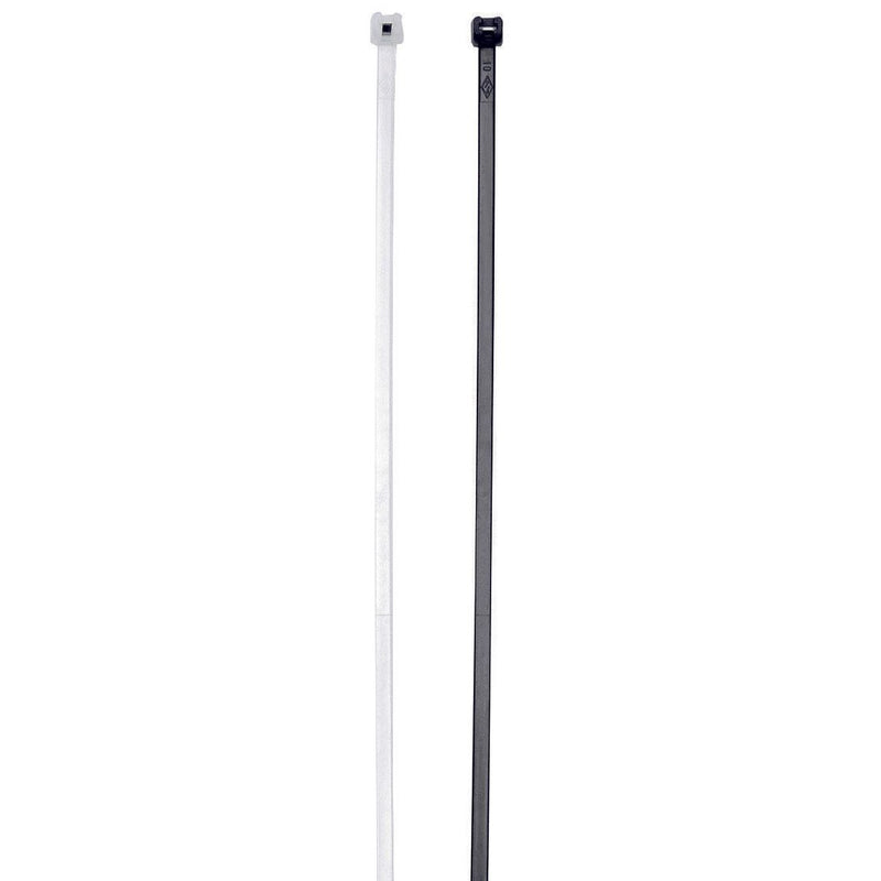 Cimco Werkzeuge - Kabelbinder m.Stahlzunge 181342 3,6x368mm,naturfa. − 100 Stück