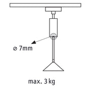 Paulmann - Mechanisches Zubehör/Ersatzteile für Leuchten Pendeladapter 969.14