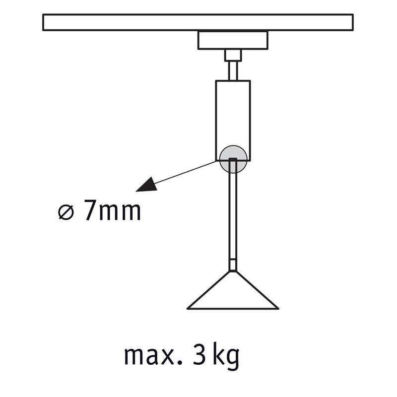 Paulmann - Mechanisches Zubehör/Ersatzteile für Leuchten Pendeladapter 969.14