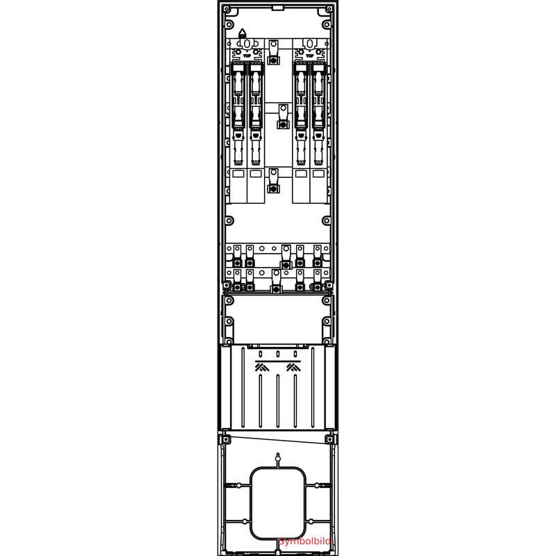 Elsta Mosdorfer - Kabelverteilerschrank LS38S.EV03 mit Sammelschienen