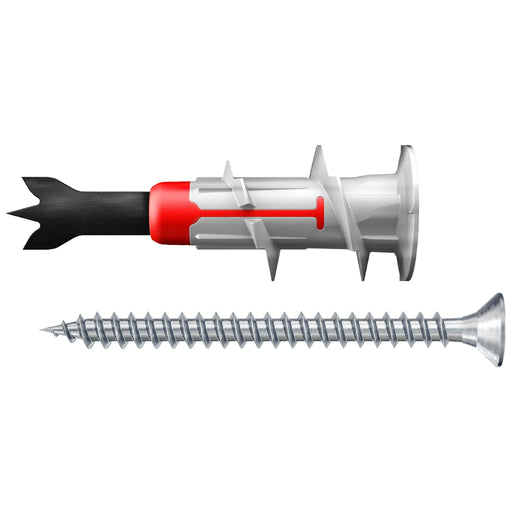 Fischer Deutschl - Allzweckdübel DuoBlade S 545678 − 20 Stück
