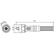 Weidmüller - LWL-Steckverbinder LWL SC Set Multimode IE-PS-V01M-2SC-MM-BP 2SC Simplex MM − 10 Stück