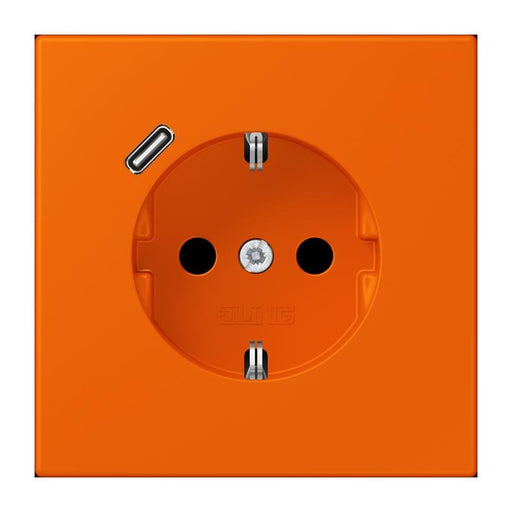 Jung - Steckdose SCHUKO Steckdose LC 1520-18C 224 orange (32080)