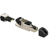 Rutenbeck - Modularer Steckverbinder Universalstecker US-Cat.6A iso A Cat.6A − 1 Stück
