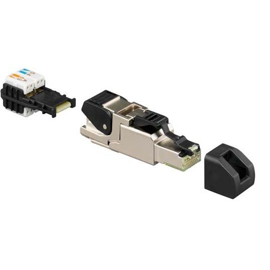 Rutenbeck - Modularer Steckverbinder Universalstecker US-Cat.6A iso A Cat.6A − 1 Stück