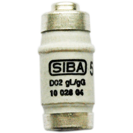Siba - D0-Sicherungseinsatz D02-Sicherungseinsatz 1002804.20 D02 20A gG 400V − 25 Stück by Siba
