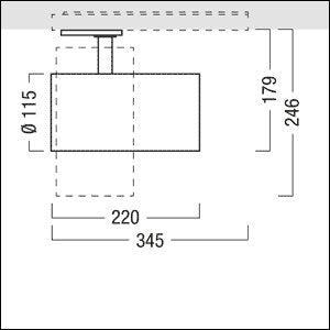 Zumtobel Group - Downlight/Strahler/Flutlicht LED-Strahler VIV2 L 290 #60716164 930, sw
