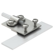OBO Bettermann - Anschlussklemme für Blitzschutz Falzklemme 271 8-10 VA 8/10mm − 10 Stück