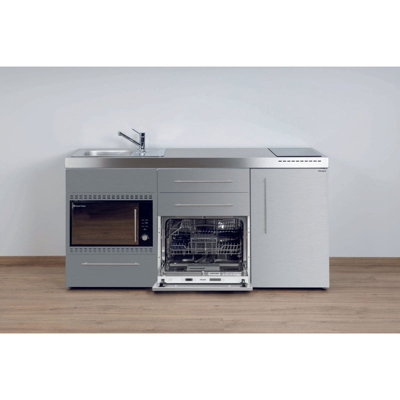 Stengel - Mini-Küche Miniküche Premiumline MPGSMOSES170GSIKFrBl Edelstahl