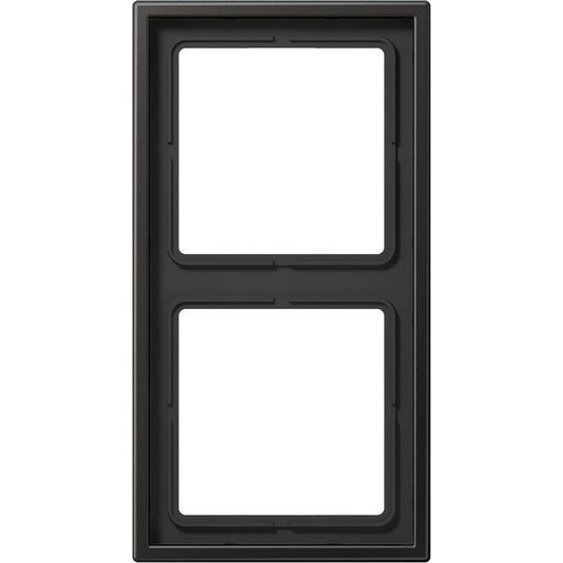 Jung - Abdeckrahmen Rahmen 2-fach anth AL 2982 AN waage/senkrecht