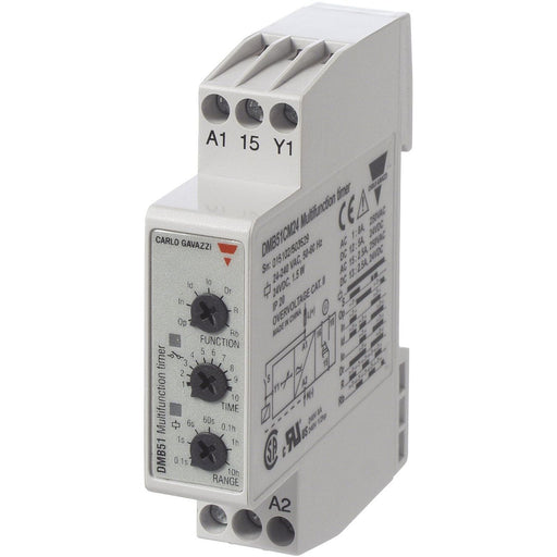 Gavazzi - Zeitrelais Multifunktion Timer DMB51CW24 − 1 Stück by Gavazzi
