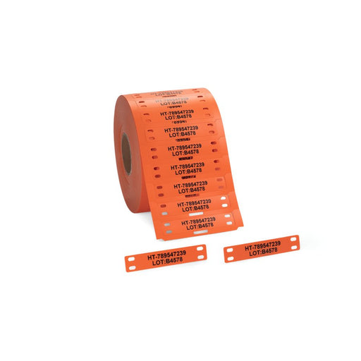 HellermannTyton - Kabelmarkierungssystem Kennzeichnungsschilder 556-80539(500) 25x75mm or 500/Rol − 500 Stück