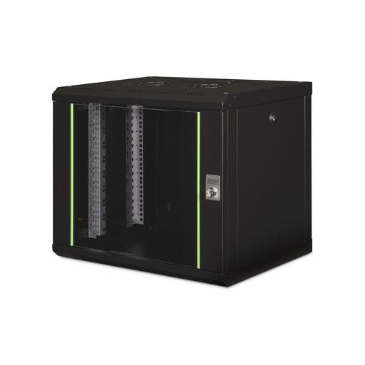 DIGITUS - Netzwerk-/Serverschrank Wandgehäuse Unique Serie DN-19 09-U-SW 600x450mm (BxT)