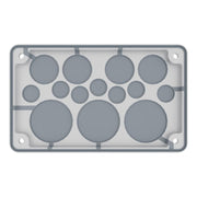 Eaton - Einführungsflansch für Kleingehäuse/Schaltschrank Flanschplatte IP55 F3A-2K-D50/3 Isolierstoff