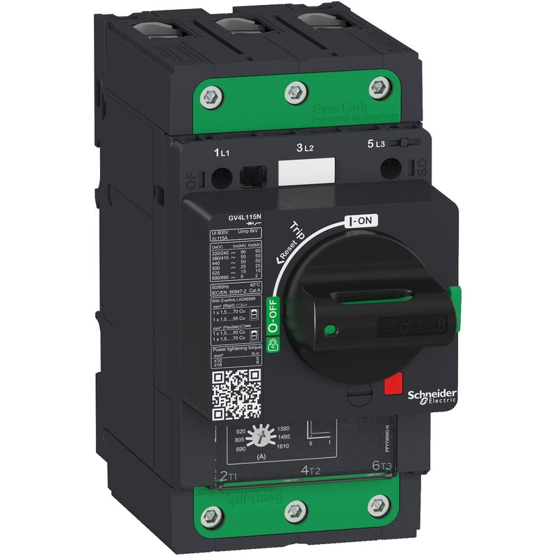 Schneider Electric - Leistungsschalter für Motorschutz Motorschutzschalter GV4L50N 50A 3P 50kA
