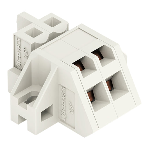 WAGO - Kabelsteckverbinder für Leiterplattensteckverbinder 1-Leiter Federleiste 721-304/031-000 CAGECLAMP 2,5mm²,lgr − 50 Stück