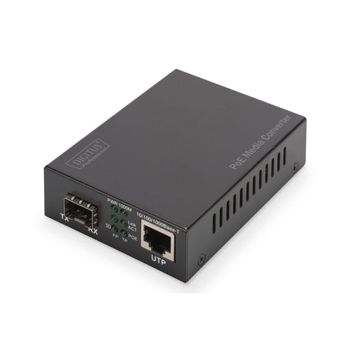 DIGITUS - Media Konverter Gigabit Medienkonverter DN-82140 RJ45 / SFP, PSE
