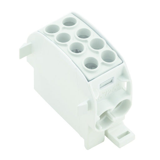 Weidmüller - Durchgangs-Reihenklemme Hauptleitungsabzweigklemme WPD 102 2X35/2X25 GY W-Reihe, TS 35 − 5 Stück