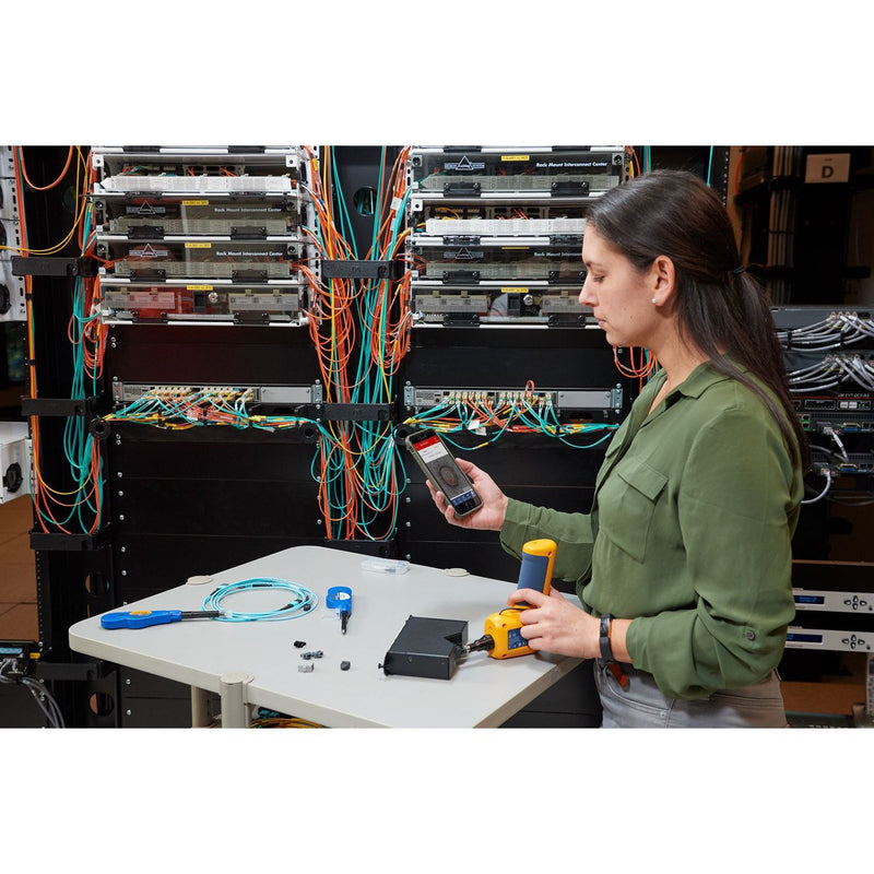 Fluke Networks - Mess-/Testgerät für Kommunikationstechnik Inspektionskamera FI-3000 USB+WiFi MPO-Sonde