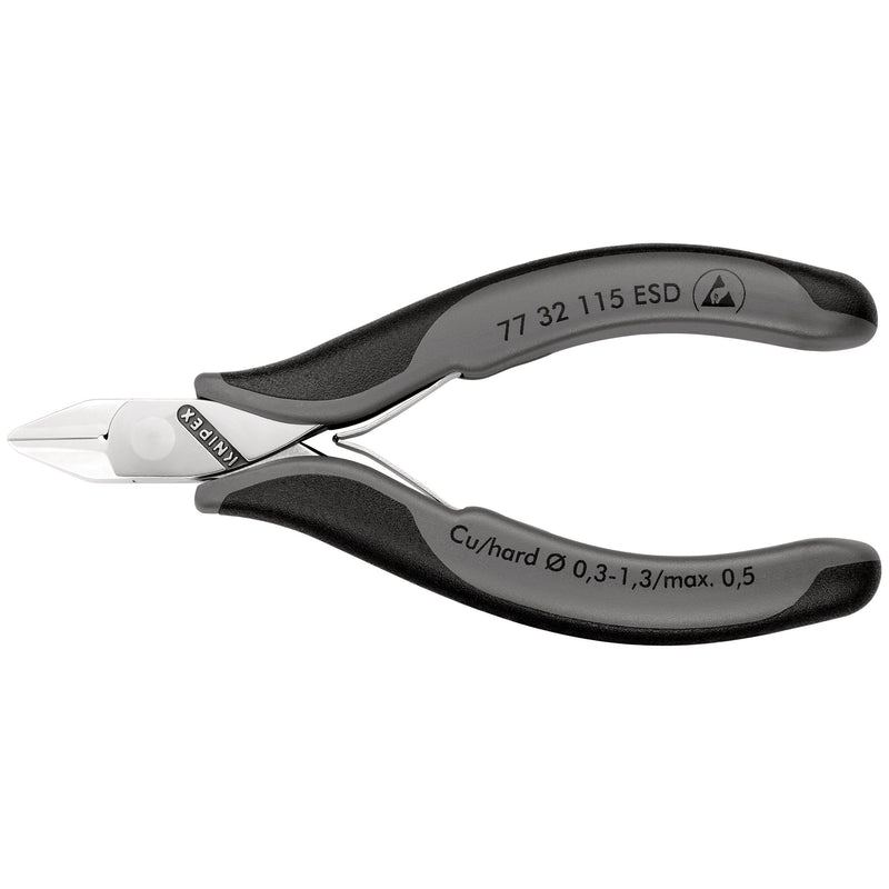 Knipex - Seitenschneider Elektronik-Seitenschneider 77 32 115 ESD ESD, 115mm