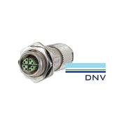 Metz Connect - Rundsteckverbinder, feldkonfektionierbar (Industriesteckverbinder) M12 Buchse feldkonfektio. MMF881A315-DNV1 X-kodiert − 10 Stück