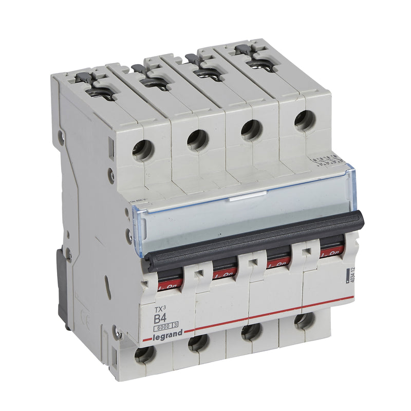 Legrand - Leitungsschutzschalter Legrand 403412 B4A 4-polig 6kA