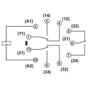 Phoenix Contact - Schaltrelais Einzelrelais REL-OR3/L-120AC/3X21 − 10 Stück