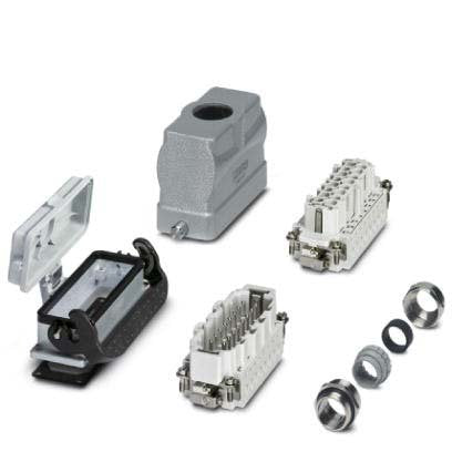 Phoenix Contact - Rechtecksteckverbinder, Set (Industriesteckverbinder) Steckverbinder-Set HC-KIT-B16-R01