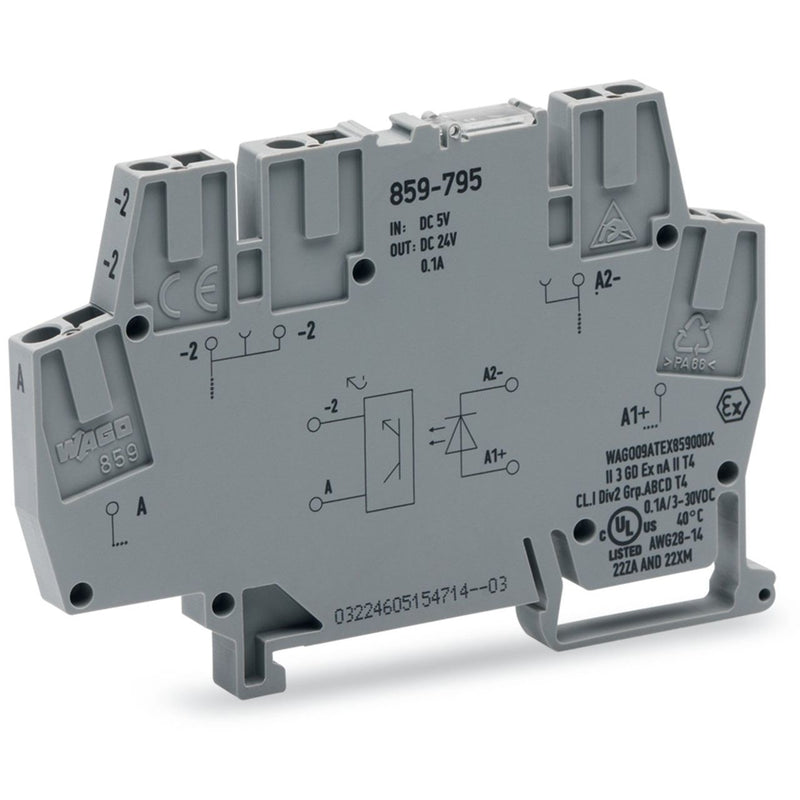 WAGO - Optokoppler 859-795 6MM 5/3-30V − 10 Stück