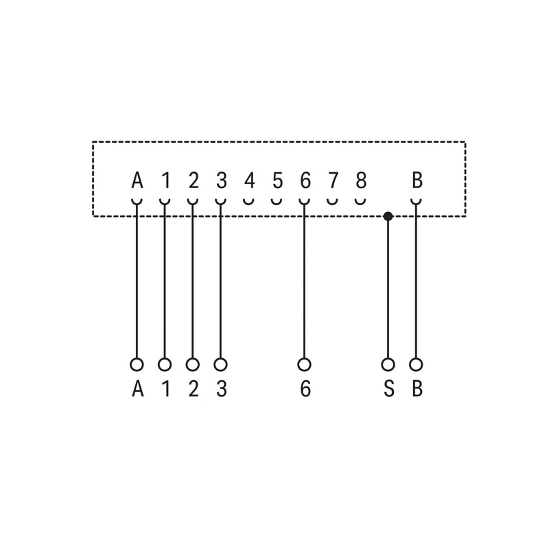 WAGO - Modularer Steckverbinder Übergabemodul RJ-45 289-178 Leistungskontakten