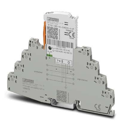 Phoenix Contact - Überspannungsschutzgerät für Energie- u. Informationstechnik Überspannungsschutzgerät TTC-6P-4-24DC-UT-I