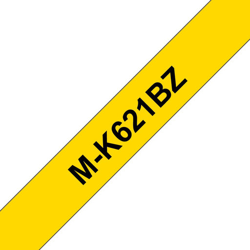 Brother - Verbrauchsmaterial für Telefax/Drucker/MFC Schriftbandkassette M-K621 9mm, 8m, ge, sw − 20 Stück