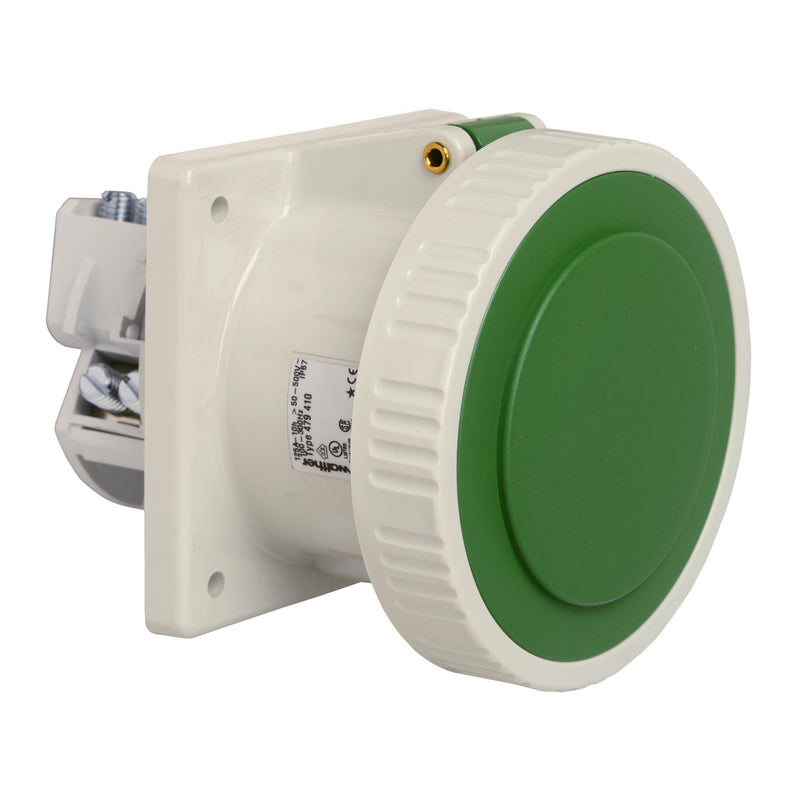 Walther Werke - CEE-Anbausteckdose (IEC 60309) Anbaudose gerade 125A 479410 4P >50-500V 10h IP67