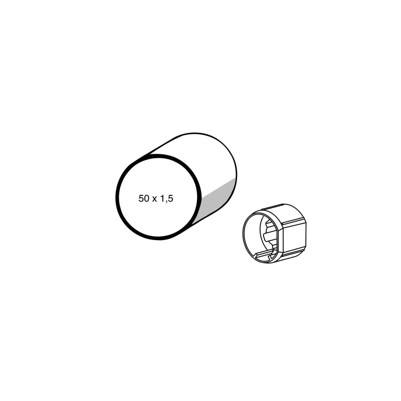 Somfy - Zubehör/Ersatzteile für Tor-/Rollladenantriebe Mitnehmer LT 50 9707125 50x1,5