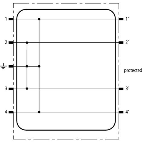 DEHN - Zubehör/Ersatzteile für Überspannungsschutz Informations-/MSR-Technik Erdungs-Modul BXT M4 E f. Blitzductor XT
