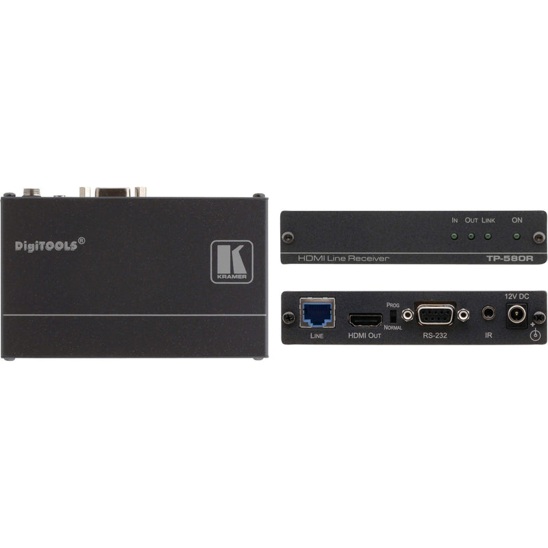 Kramer - Audio/Video-Funksystem 4K Empfänger TP-580R 4K60 4:2:0 HDMI