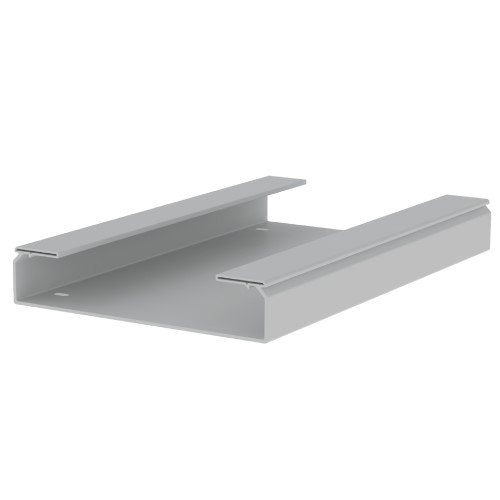Unex - Kabelrinne Kabelbahn ungelocht grau 66301-48 60x300 U48X RAL7038 − 12 Meter