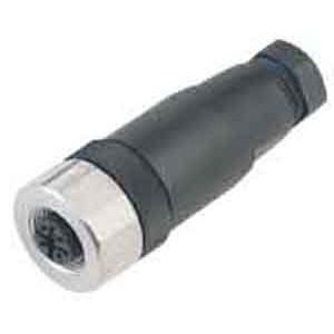 Binder - Rundsteckverbinder, feldkonfektionierbar (Industriesteckverbinder) Stecker m.Schraubverschluß 99 0430 82 04
