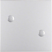 Berker - Abdeckung/Bedienelement für Installationsschalterprogramme Wippe anschraubbar 15701404 B.1/B.7Glas alu